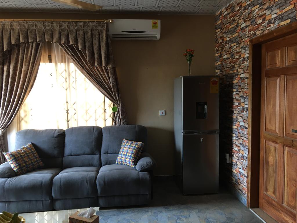 Fully furnished two bedroom apartment for rent at Ashaley Botwe New Town
