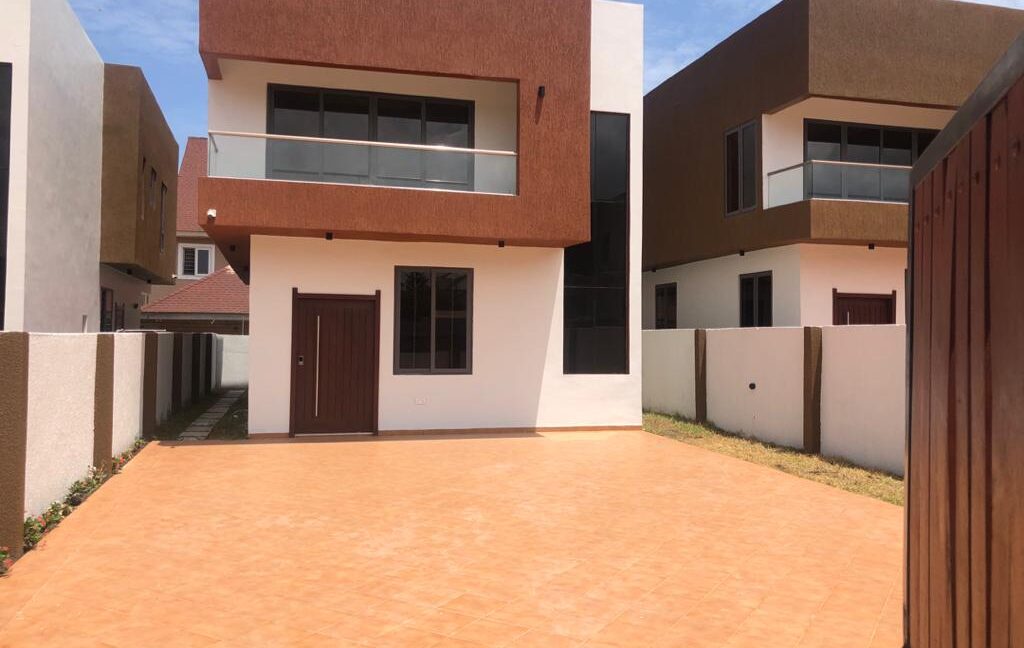 Three bedroom house with boys quarters at East Legon